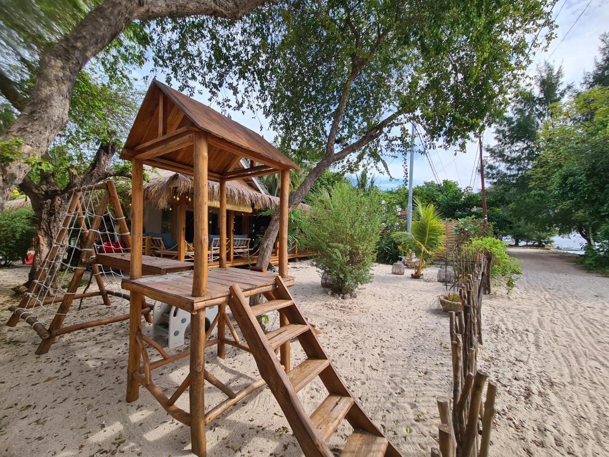 The Beach Shack Gili Air Exterior foto